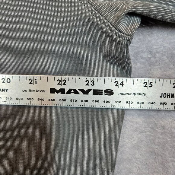 Calvin Klein 1/4 Zip Pullover Mens XXL hipster career Dad preppy Long sleeves - Picture 5 of 10